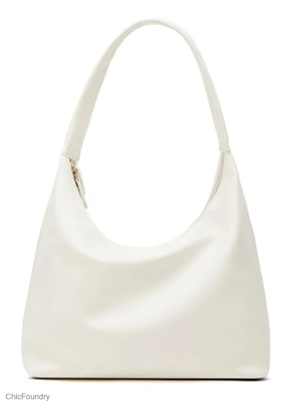 Trendy PU Leather Crescent Shoulder Bag Slouchy Hobo Tote Handbag Crossbody